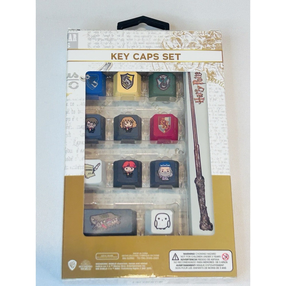 Harry Potter Key Caps Set Interchangeable Keys Computer